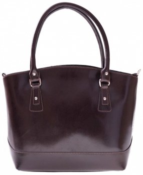 GEANȚĂ DIN PIELE plic Genuine Leather ciocolatiu 858(1