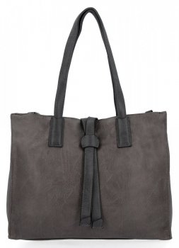 GEANȚĂ DE DAMĂ shopper bag Hernan gri HB0192-1