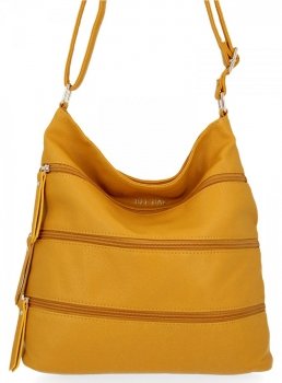 GEANȚĂ DE DAMĂ universală BEE BAG muştar 1202S303