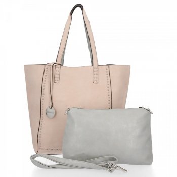 GEANȚĂ DE DAMĂ shopper bag Diana&Co bej DTL165-3