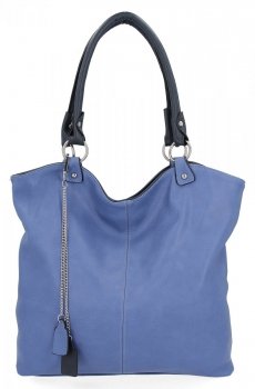 GENȚĂ DE DAMĂ shopper bag Hernan albastru HB0150