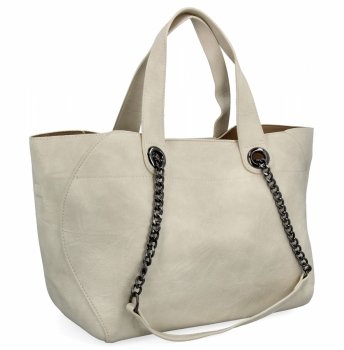 GENȚĂ DE DAMĂ shopper bag Herisson bej 1852A902