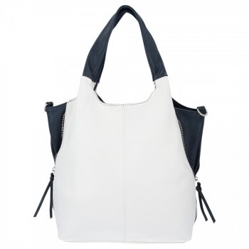 GEANȚĂ DE DAMĂ shopper bag Hernan alb HB0293
