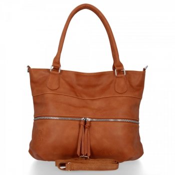 GEANȚĂ DE DAMĂ tip poștaș BEE BAG roșcat 1302L91