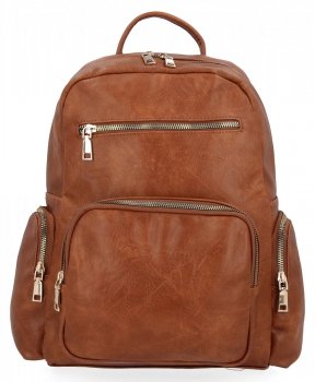 GEANȚĂ DE DAMĂ rucsac Herisson maro 2102L2039