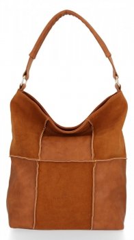 GEANȚĂ DIN PIELE shopper bag Roberto Ricci roșcat 19141