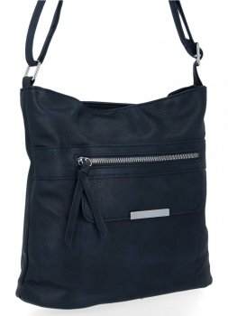 GEANȚĂ DE DAMĂ tip poștaș Herisson bleumarin 0852B343
