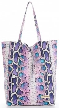 GEANȚĂ DE DAMĂ shopper bag Vittoria Gotti mov deschis V0003