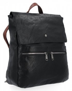 GEANȚĂ DE DAMĂ rucsac Herisson negru 1852L2048