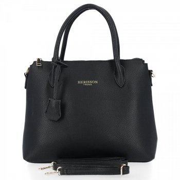 GEANȚĂ DE DAMĂ cufăr Herisson negru 1602A521