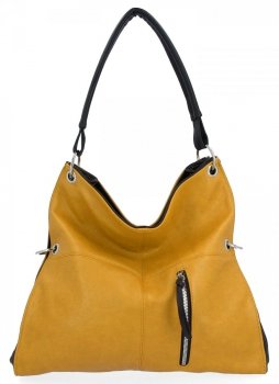 GEANȚĂ DE DAMĂ shopper bag Hernan galben HB0170