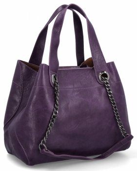 GENȚĂ DE DAMĂ shopper bag Herisson mov 1852A902