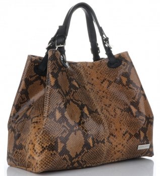GEANȚĂ DIN PIELE shopper bag Vittoria Gotti V898GPIT