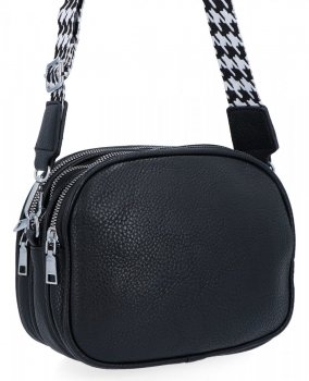 GENȚĂ DE DAMĂ tip poștaș Herisson negru 1252H2023-69