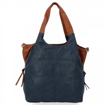 GEANȚĂ DE DAMĂ shopper bag Hernan bleumarin HB0293