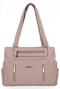 GENȚĂ DE DAMĂ shopper bag Hernan bej închis 3892