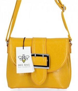 GEANȚĂ DE DAMĂ tip poștaș BEE BAG galben 1002S13