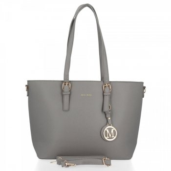 GEANȚĂ DE DAMĂ clasică BEE BAG gri 1502CA78