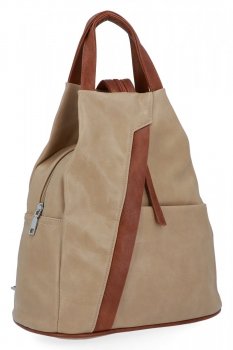 GENȚĂ DE DAMĂ rucsac Herisson bej închis 1502L33
