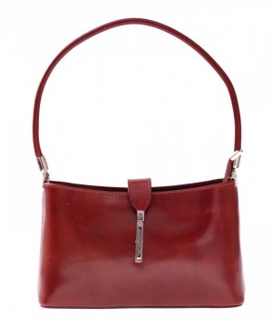 GEANȚĂ DIN PIELE clasică Genuine Leather coniac 4160