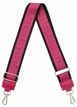 Curea de mână Geometric PA005 fucsia/Negru