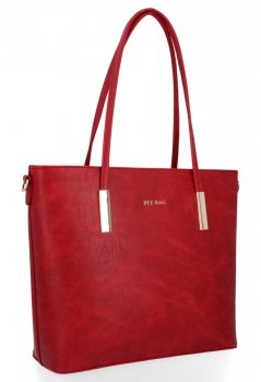 GEANȚĂ DE DAMĂ clasică BEE BAG vișiniu 2402A272L