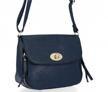 GEANȚĂ DE DAMĂ tip poștaș BEE BAG bleumarin SE101-1