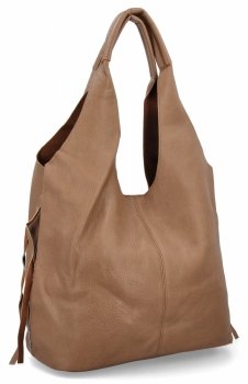 GENȚĂ DE DAMĂ shopper bag Herisson maro pământiu 19C323
