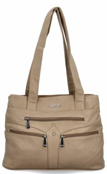 GENȚĂ DE DAMĂ shopper bag Hernan bej închis 8006
