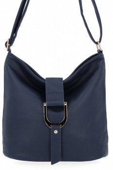 GEANȚĂ DE DAMĂ tip poștaș Herisson bleumarin 1052L2077