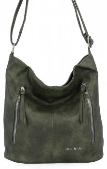 GENȚĂ DE DAMĂ tip poștaș BEE BAG verde 0852L86