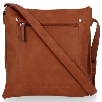 GEANȚĂ DE DAMĂ tip poștaș BEE BAG maro 1011