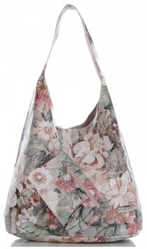 GEANȚĂ DIN PIELE shopper bag Vittoria Gotti roz VF9802