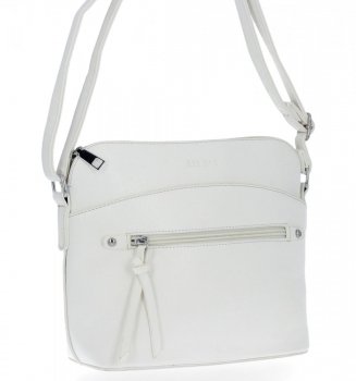 GEANȚĂ DE DAMĂ clasică BEE BAG alb 1002S45