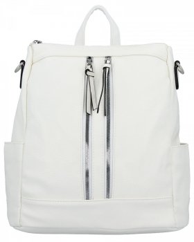 GEANȚĂ DE DAMĂ rucsac Hernan alb HB0149