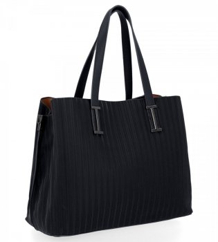 GEANȚĂ DE DAMĂ clasică Herisson negru 2002A518