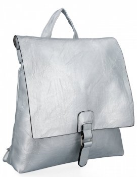 GEANȚĂ DE DAMĂ rucsac Hernan argint HB0349