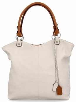 GENȚĂ DE DAMĂ shopper bag Hernan bej HB0150