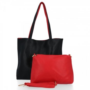GEANȚĂ DE DAMĂ shopper bag Venere negru 888-1