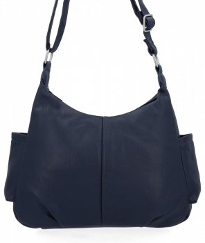 GEANȚĂ DE DAMĂ tip poștaș Herisson bleumarin 1202L2072