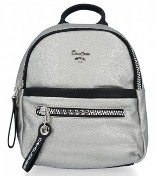 GEANȚĂ DE DAMĂ rucsac David Jones argint CM5765