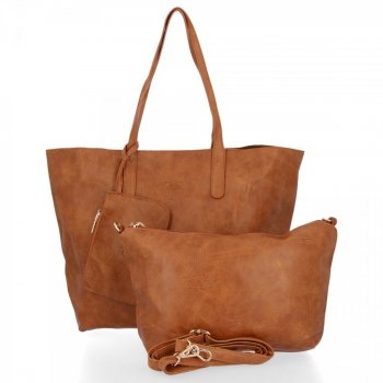 GEANȚĂ DE DAMĂ shopper bag BEE BAG roșcat 2052M151