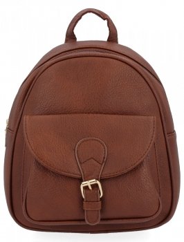 GEANȚĂ DE DAMĂ rucsac Herisson maro 1102L338