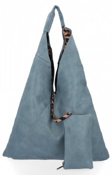 GENȚĂ DE DAMĂ shopper bag Hernan albastru HB0350
