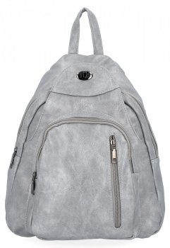 GEANȚĂ DE DAMĂ rucsac Hernan gri deschis HB0368-1