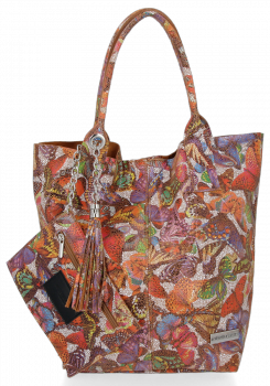 GEANȚĂ DIN PIELE shopper bag Vittoria Gotti V788