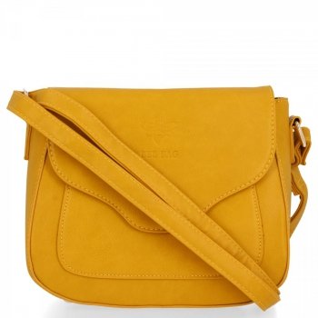 GEANȚĂ DE DAMĂ clasică BEE BAG galben 1652CB35