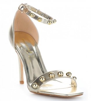 stiletto de damă Ideal Shoes auriu GH-2752