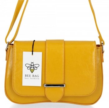GEANȚĂ DE DAMĂ tip poștaș BEE BAG galben 1052S12