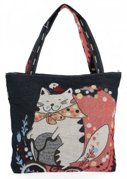GEANȚĂ DE DAMĂ universală Inny multicolor A4cats3